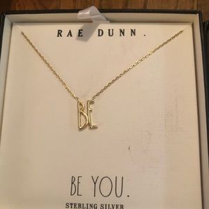 Rae Dunn “BE” necklace